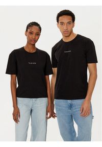 Filling Pieces T-Shirt Unisex 7443400 Czarny Slim Fit. Kolor: czarny. Materiał: bawełna #1