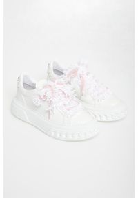 Casadei - Sneakersy damskie skórzane CASADEI. Materiał: skóra #1