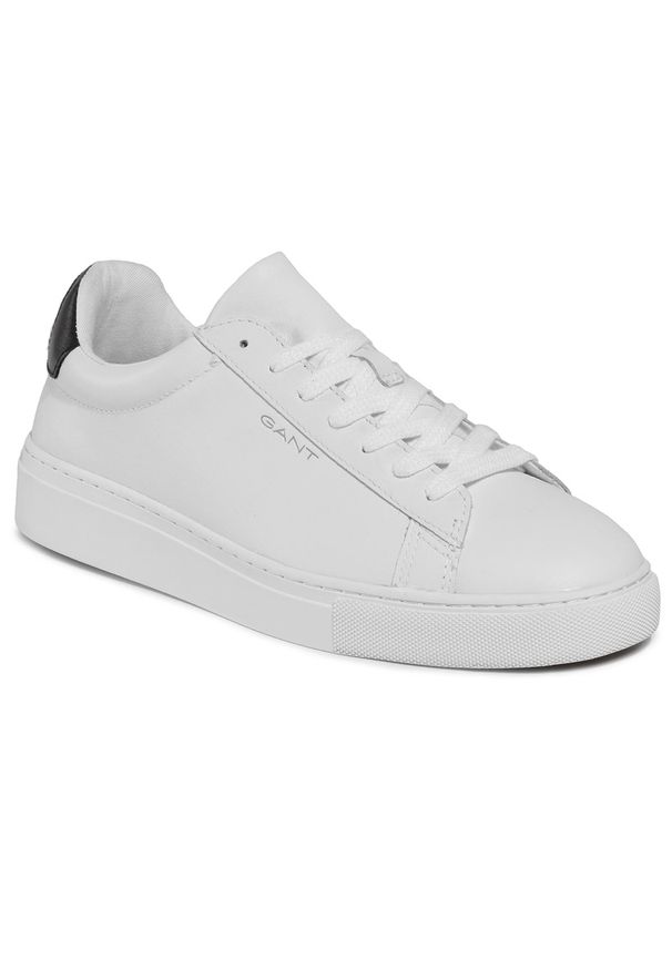 GANT - Sneakersy Gant Mc Julien 20631490 Bright White G290. Kolor: biały. Materiał: skóra