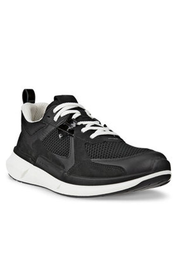 ecco - ECCO Sneakersy Biom 2.2 W 83077351094 Czarny. Kolor: czarny. Materiał: skóra, nubuk