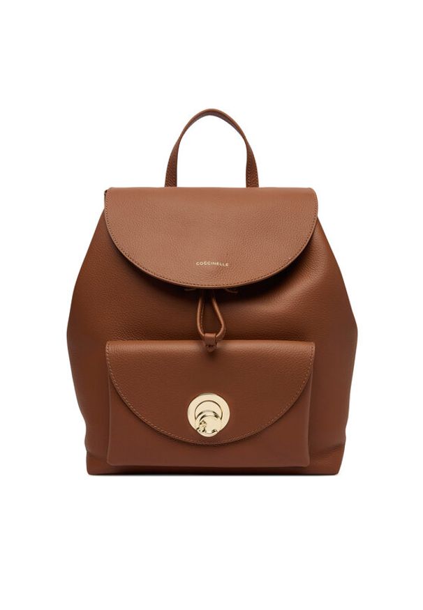 Coccinelle Plecak TOA Coccinellenikla E1 TOA 14 01 01 Brązowy. Kolor: brązowy. Materiał: skóra