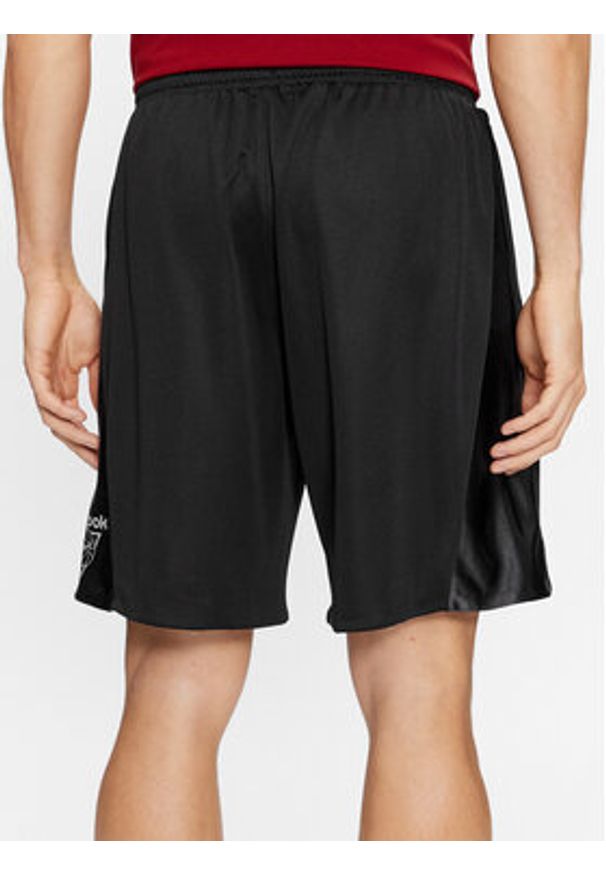 Reebok Szorty sportowe Basketball II0671 Czarny Regular Fit. Kolor: czarny. Materiał: syntetyk. Styl: sportowy