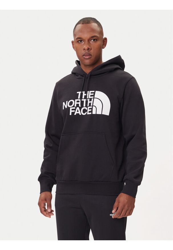 The North Face Bluza Easy NF0A89FF Czarny Regular Fit. Kolor: czarny. Materiał: bawełna