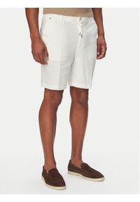 BOSS Szorty materiałowe Kane1 50557537 Biały Regular Fit. Kolor: biały. Materiał: syntetyk #1