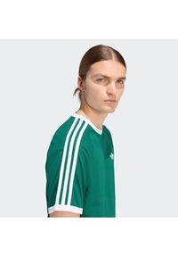 Adidas - adidas T-Shirt 3-Stripes KE3534 Zielony Regular Fit. Kolor: zielony. Materiał: bawełna #3