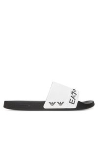 Klapki EA7 Emporio Armani. Kolor: biały