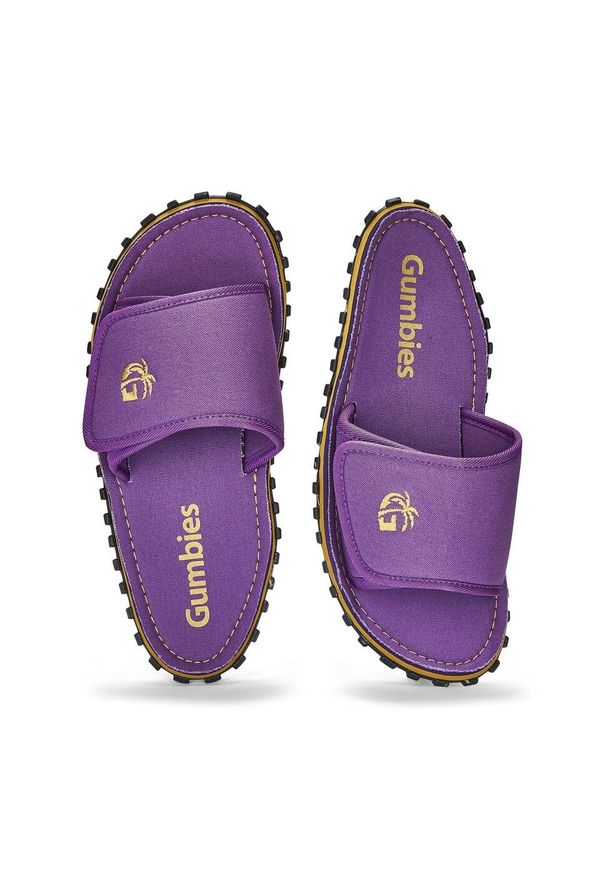 Gumbies - Klapki damskie GUMBIES STRIDER SLIDE WOMEN. Kolor: fioletowy