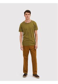 Selected Homme T-Shirt Morgan 16071775 Zielony Regular Fit. Kolor: zielony. Materiał: bawełna #4