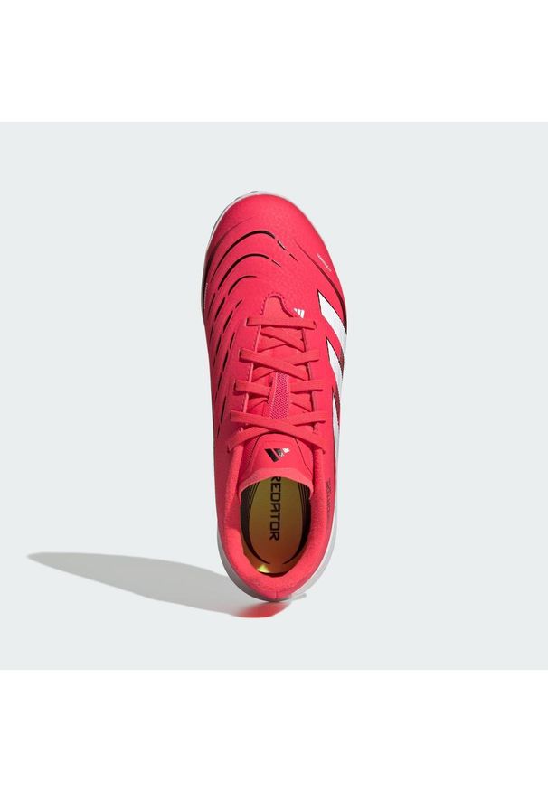Adidas - Buty Predator League TF Kids. Kolor: biały, czerwony, wielokolorowy, czarny. Materiał: materiał