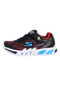 skechers - Tenisówki Skechers Model Flex-glow Elite - Vorlo Kolor Czarny. Kolor: czerwony, wielokolorowy, czarny. Materiał: syntetyk, tkanina. Model: Skechers Sport. Sport: turystyka piesza
