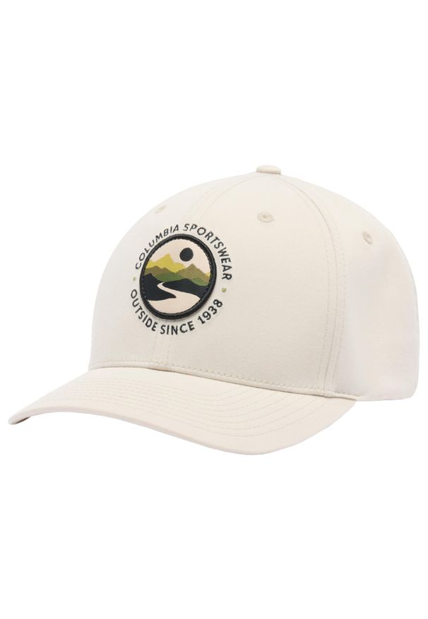 columbia - Czapka z daszkiem dla dorosłych Lost Lager 3D Stretch Snapback. Kolor: beżowy. Materiał: poliester, elastan