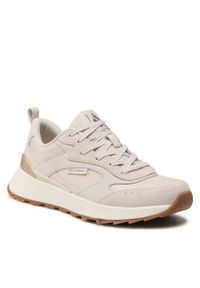 skechers - Sneakersy Skechers Sunshine Steps 155423/OFWT Off White. Kolor: beżowy. Materiał: materiał #1