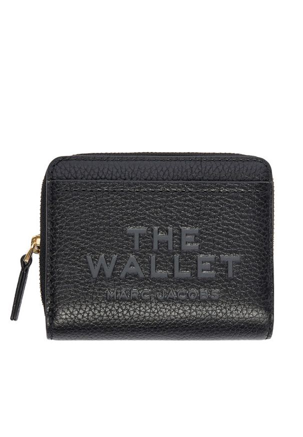 MARC JACOBS - Marc Jacobs Mały Portfel Damski 2R3SMP044S10 Czarny. Kolor: czarny. Materiał: skóra
