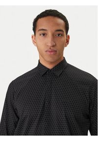 BOSS Koszula Excurse 50554481 Czarny Regular Fit. Kolor: czarny. Materiał: bawełna #5
