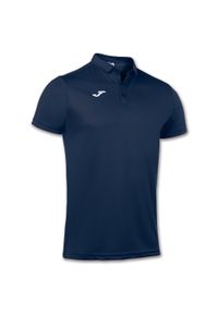 Koszulka polo do tenisa męska Joma Hobby. Typ kołnierza: polo. Kolor: niebieski. Sport: tenis
