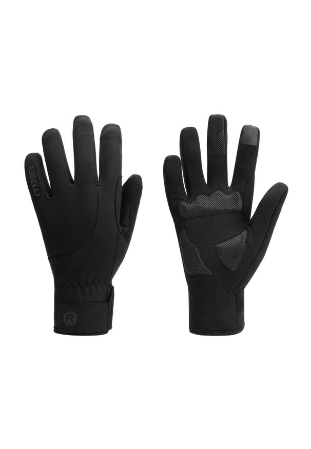 ROGELLI - Rękawiczki rowerowe zimowe damskie Rogelli Core II. Kolor: czarny. Sezon: zima. Sport: kolarstwo