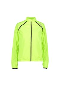 Wodoodporna kurtka z odpinanymi rękawami dla kobiet CMP. Kolor: żółty. Materiał: softshell. Sport: turystyka piesza #1