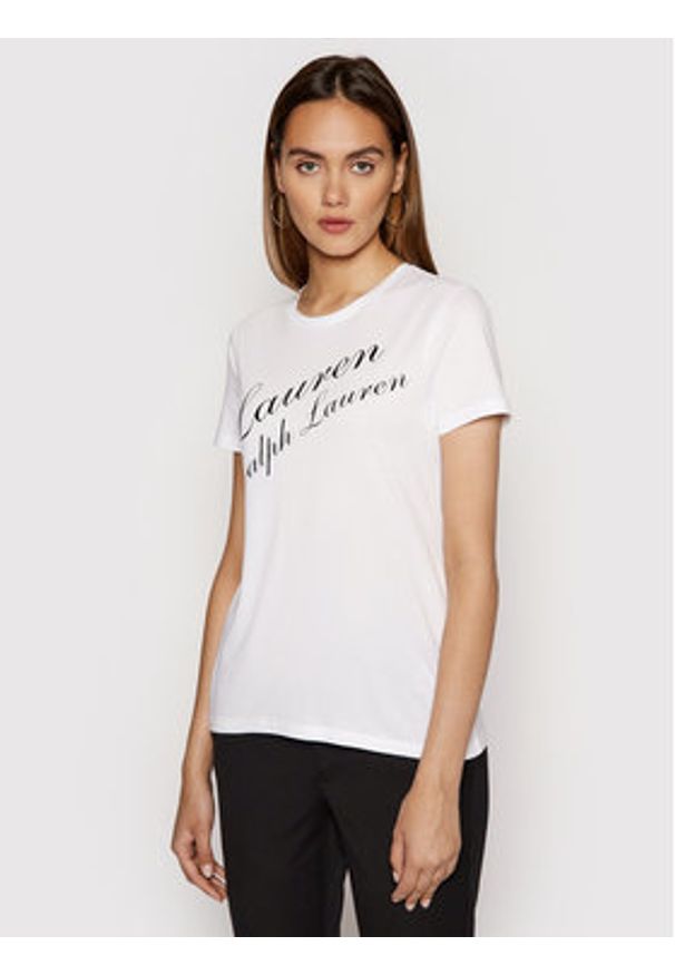 T-Shirt Lauren Ralph Lauren. Kolor: biały
