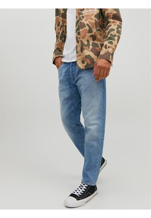 Jack & Jones - Jack&Jones Jeansy Frank 12229859 Niebieski Relaxed Fit. Kolor: niebieski