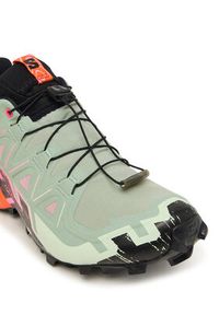 salomon - Salomon Trekkingi Speedcross 6 Gtx Icon L45486900 Zielony jasny. Kolor: zielony. Materiał: materiał #4