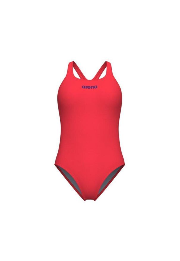 Damski kostium kąpielowy 1-częściowy Arena Team Pro Solid. Kolor: różowy