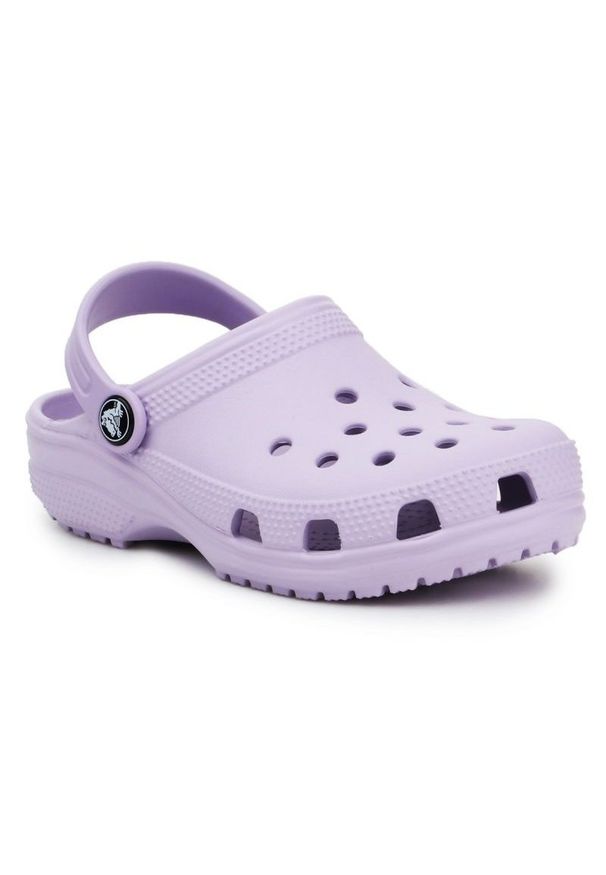 Klapki Crocs Classic Clog W 204536-530 fioletowe. Kolor: fioletowy. Materiał: syntetyk, materiał