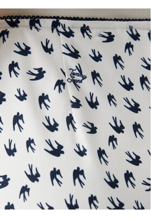 Tommy Jeans Spódnica midi DW0DW20272 Écru Regular Fit. Materiał: syntetyk