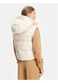 Guess Bezrękawnik W5YL11 WHDO2 Écru Regular Fit. Materiał: syntetyk. Długość rękawa: bez rękawów