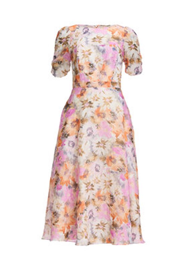 Swing Sukienka koktajlowa 5AJ02300 Kolorowy Regular Fit. Wzór: kolorowy. Styl: wizytowy