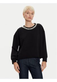 ViCOLO Bluza TS0598 Czarny Regular Fit. Kolor: czarny. Materiał: syntetyk #1