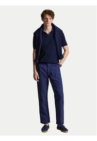 Polo Ralph Lauren Spodnie materiałowe 710A13235002 Granatowy Classic Fit. Kolor: niebieski. Materiał: bawełna #3