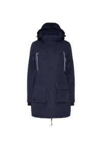 CATAGO - Parka Catago Trainer. Kolor: niebieski. Sezon: zima. Styl: elegancki #1