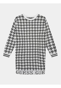 Guess Sukienka dzianinowa J3BK04 Z3AH0 Biały Regular Fit. Kolor: biały. Materiał: syntetyk