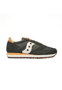 Buty do chodzenia męskie Saucony Jazz Original Men. Kolor: czarny, zielony, wielokolorowy. Materiał: skóra. Szerokość cholewki: normalna. Sport: turystyka piesza