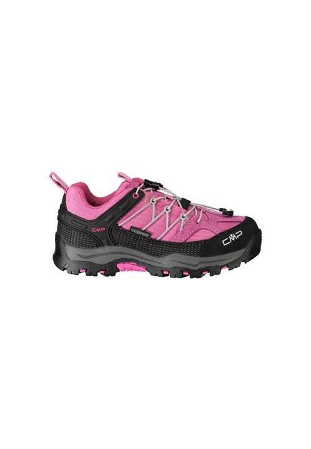 Buty trekkingowe dla dzieci CMP Rigel Low Wp. Kolor: różowy. Materiał: skóra. Szerokość cholewki: normalna. Sport: turystyka piesza