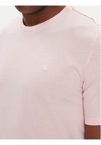 Calvin Klein Jeans T-Shirt LV040HM265 Różowy Regular Fit. Kolor: różowy. Materiał: bawełna #4