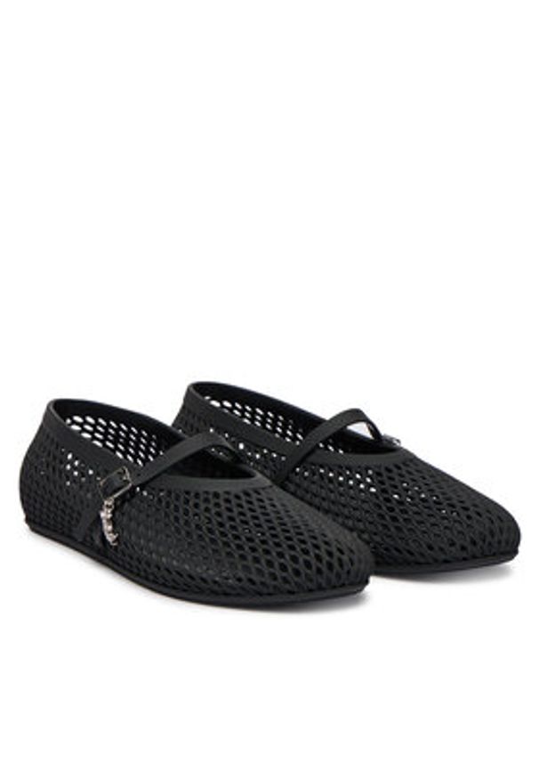 Karl Lagerfeld - KARL LAGERFELD Baleriny Jelly Ballet KL80035 Czarny. Kolor: czarny. Materiał: syntetyk