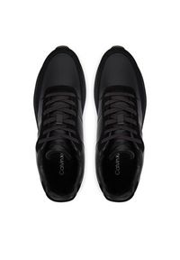 Calvin Klein Sneakersy City Runner Laceup Tape Lth HM0HM02033 Czarny. Kolor: czarny. Materiał: skóra, zamsz #2