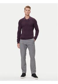 JOOP! Sweter 17 JK-04Nadimo 30046919 Fioletowy Modern Fit. Kolor: fioletowy. Materiał: bawełna #6