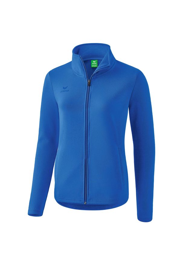ERIMA - Bluza damska Erima. Kolor: niebieski. Materiał: materiał, dresówka. Wzór: nadruk