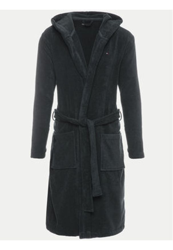 TOMMY HILFIGER - Tommy Hilfiger Szlafrok 2S87905573416 Granatowy. Kolor: niebieski. Materiał: bawełna