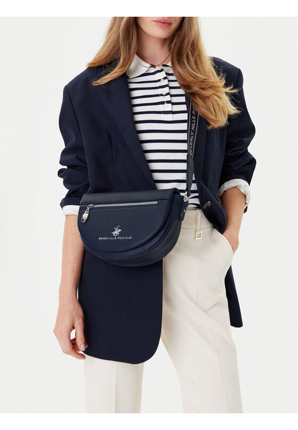 Beverly Hills Polo Club Torebka C-BHPC-C-009-07 Granatowy. Kolor: niebieski