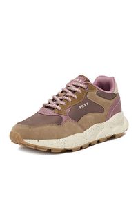 Roxy Sneakersy CEO-V12-1115 Brązowy. Kolor: brązowy. Materiał: materiał #7