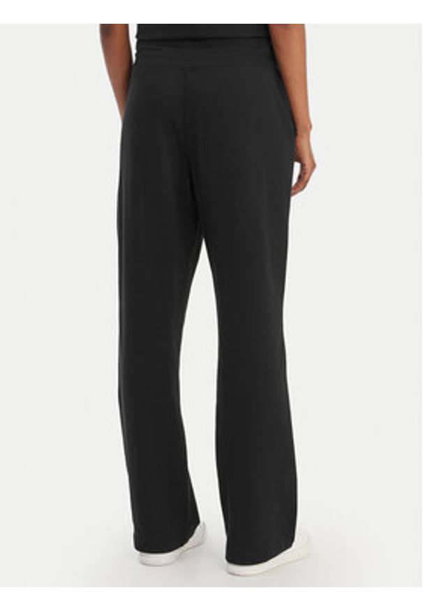 DKNY Sport Spodnie dresowe DP6P3794 Czarny Regular Fit. Kolor: czarny. Materiał: bawełna, syntetyk