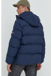 Tommy Jeans kurtka puchowa męska kolor granatowy zimowa. Okazja: na co dzień. Kolor: niebieski. Materiał: puch. Sezon: zima. Styl: casual #7