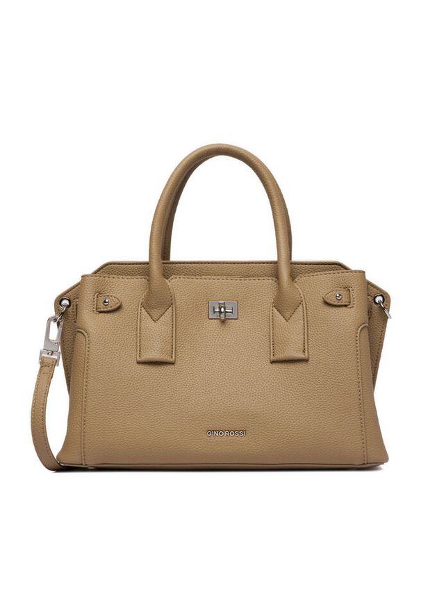Gino Rossi - Torebka GINO ROSSI. Kolor: beżowy