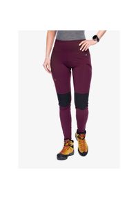 Fjällräven - Legginsy damskie Fjallraven Abisko Trekking Tights. Kolor: fioletowy. Sport: turystyka piesza #1