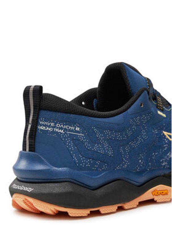 Mizuno Buty do biegania Wave Daichi 8 J1GK247171 Granatowy. Kolor: niebieski. Materiał: materiał. Model: Mizuno Wave