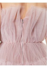 Kontatto Sukienka koktajlowa BO135 Różowy Regular Fit. Kolor: różowy. Materiał: syntetyk. Styl: wizytowy #4