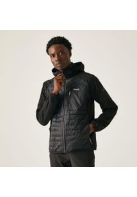 Regatta - Kurtka hybrydowa męska Andreson Pro. Kolor: czarny. Materiał: puch. Sport: turystyka piesza #1